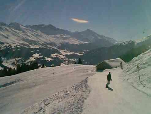 Die Malixer Alp mit Blick zur Lenzerheide